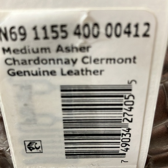 NWT Brahmin Asher Clermont handbag and checkbook Wallet Mauve Pewter Metallic - Picture 6 of 10